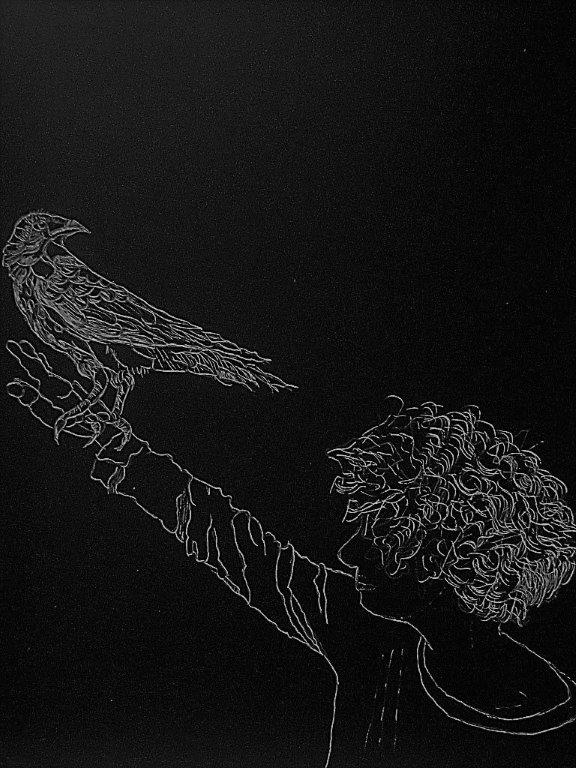 AlisonKeenan_Compromise_DrawingOnBlackScratchBoard__9x12in